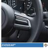 EVOGEAR Aftermarket Aluminum Alloy Paddle Shift Covers for Mazda 3 BP Series 2019 and DM Series 2019 Silver Sedan/Fastback (May 24, Onwards) CX-30