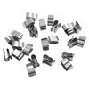 Home Use Office Use 22.5 Mm 0.89 Inches Solar Panel Clips Double Wire Clips Compact And Portable No Tools Required