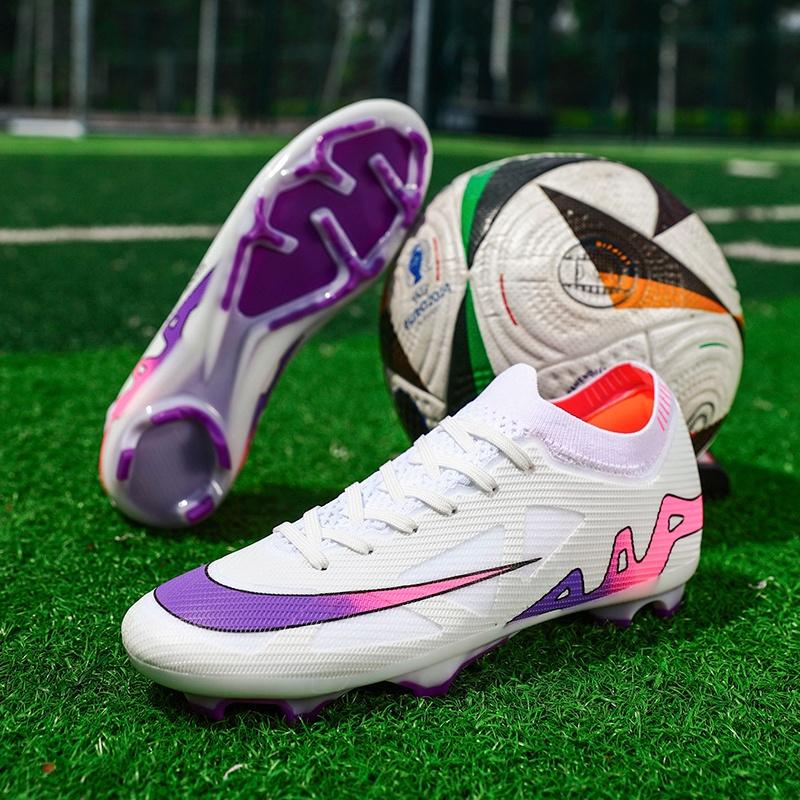 Ghete de Fotbal Noi pentru Bărbați Meci de Interior Respirabile Crampoane Lungi Ultralight Iarbă Pantofi de Fotbal Adidași Antrenament Dropshipping