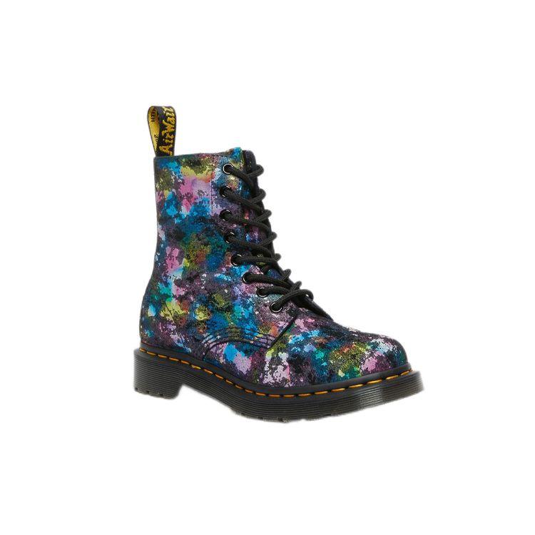 Dr. Martens 1460 Suede Comfortable Versatile Short Boots Women boots Black 27245001