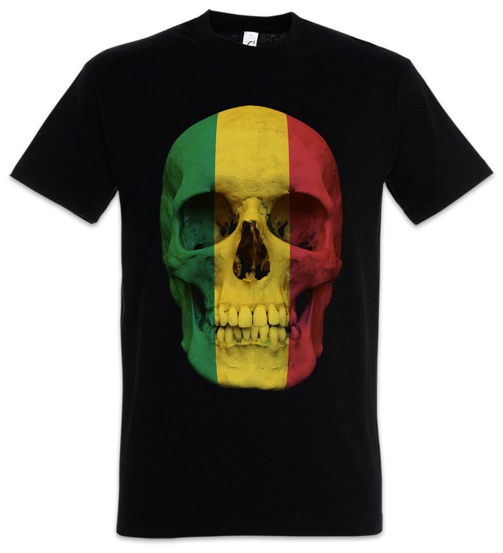 CLASSIC BOLIVIA SKULL FLAG T-Shirt Mens Womens Tees Top - Schädel Banner Fahne Bolivien S