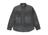 Worn Snap Painter Shirt "Black"