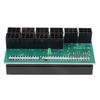 Breakout Board 1600W for ETH ZEC Mining Server Power Supply Adapter GPU PSU 10x6Pin Hub for BTC Mining