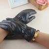 PU Luxus Damen Herren Touch Control Neueste Mode Leder Winter Super Warm Handschuhe