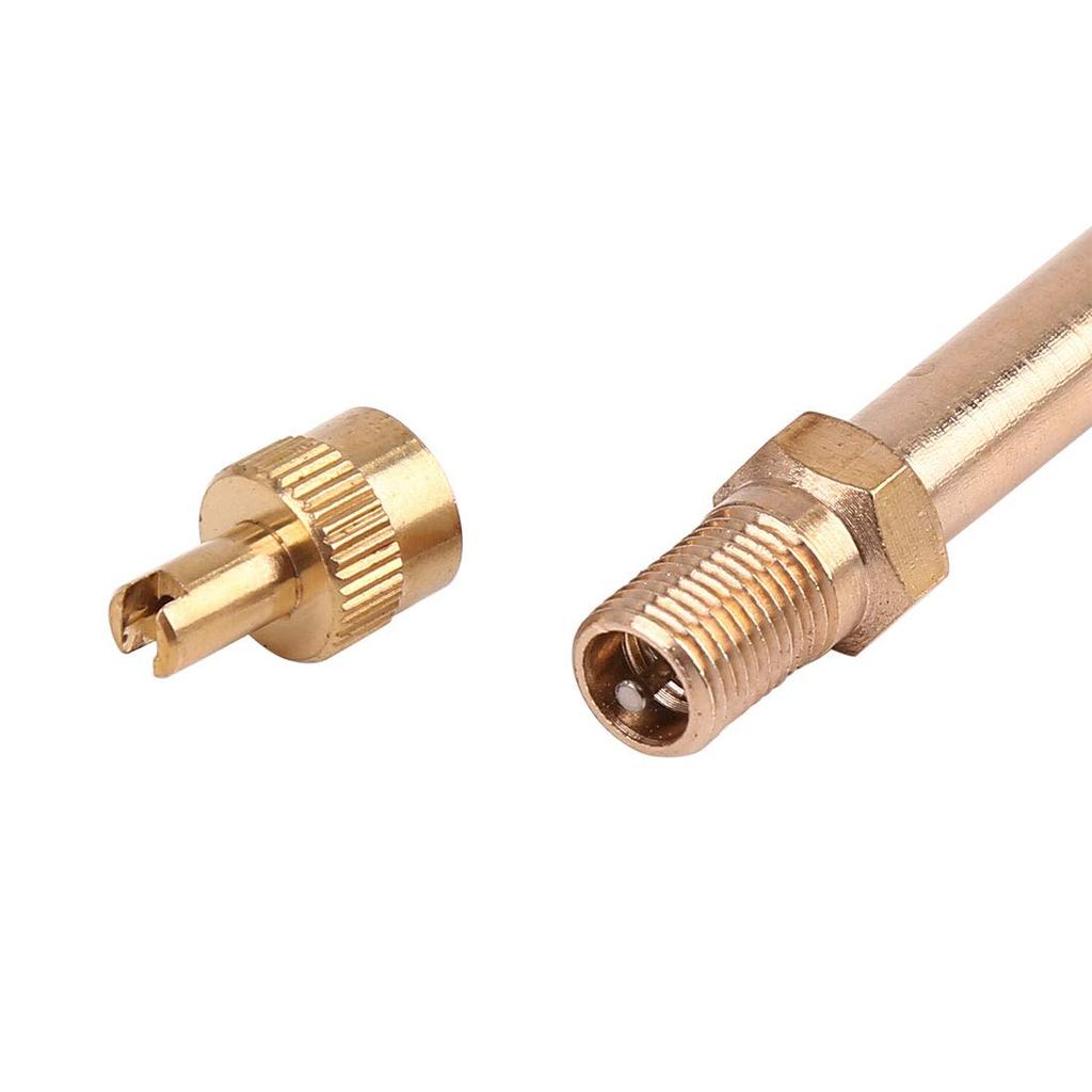 uxcell Tire Valve Stem Extension Rod 21.08cm Straight Metal Wheel
