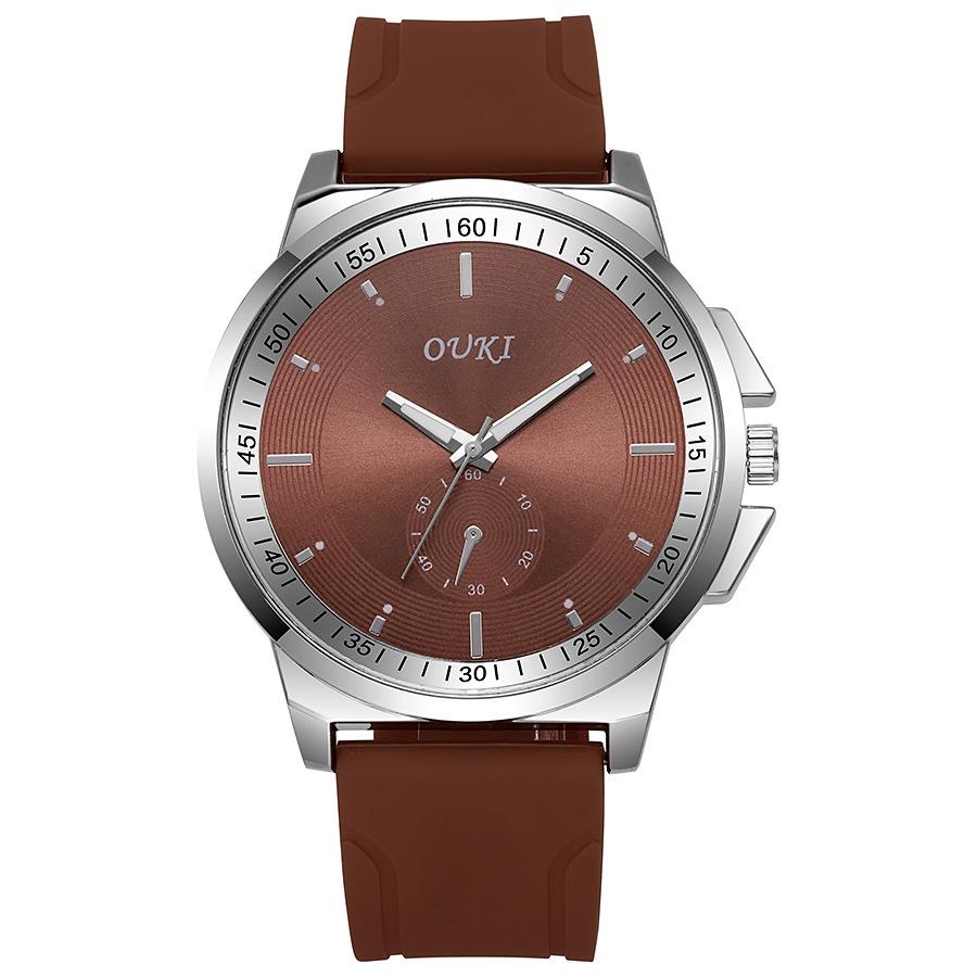 Ouki Men'S Watch Men'S Quartz Watch Men'S Watch Round Fashion Watch Men'S Watch