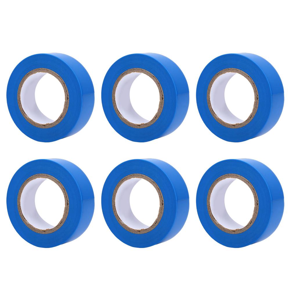 10 Rolls Electrical Tape Water Proof PVC Adhesive Tapes for Indoor Outdoor Use Insulated Flame Retardant 20MM Width 10M