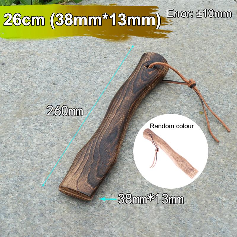 Sturdy Solid Wood Short Axe Handle Replacements For Garden Tools And Outdoor Use Handmade Axe Handle Parts