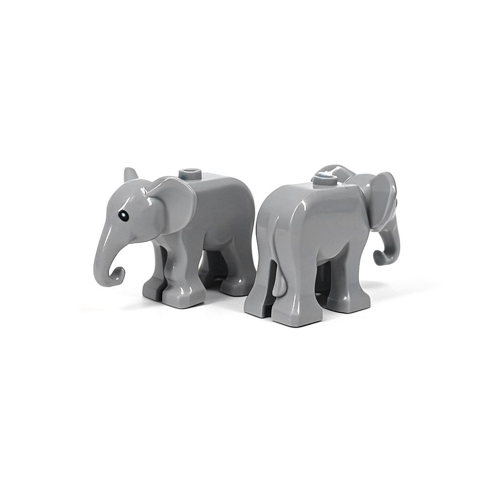 Animal Printed DIY Parts: Goat, Seagull, Penguin, Fish, Sheep - Compatible with MOC Building Block Toys
