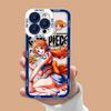 One P-Piece Luffy Nami Clear Phone Case For Samsung A02 A03 A04 A05 A05S A06 A7 A10 A12 A13 A14 A15 A16 A21S NOTE 10 20 Case