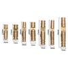 10 Pezzi Mini Scatola di Legno Cerniera Nascosta Cilindrica per Scatola di Vino in Legno Cerniera Chiusura Morbida Piegata Scatola per Gioielli Forniture Ferramenta Fai da Te