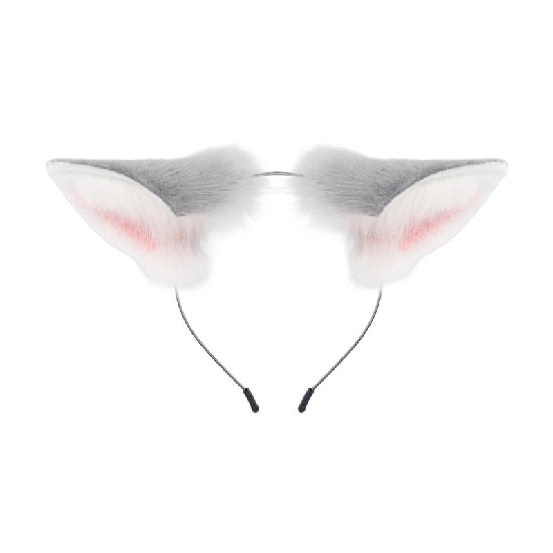 Furry Animal Ear Hair Decors Cosplay Headband Fashion Anime Headwear For Women and Girls Fashion Costume Accessory