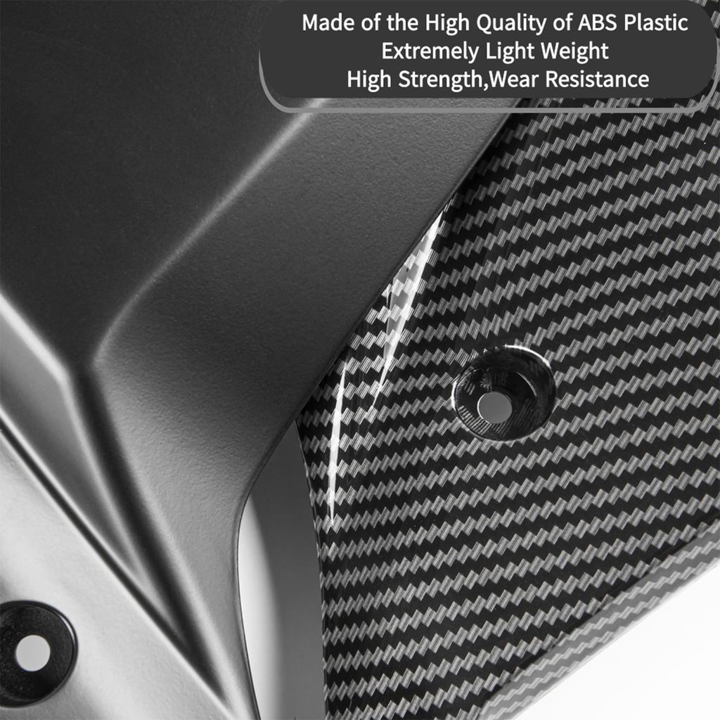 For Honda CBR650F CB650F cbr 650 f 2014-2019 Motorcycle Front Fender Splash Mudguard ABS Carbon Accessories