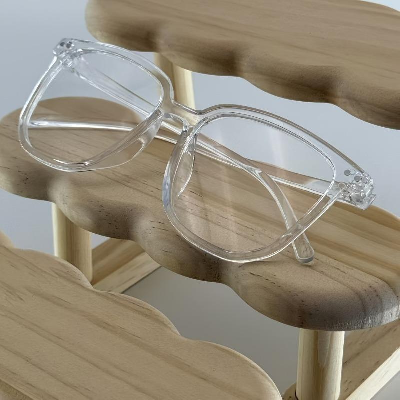 

Шикарные цветочные очки с защитой от синего света для женщин Модная овальная оправа с прозрачными линзами