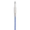 Mono Guitar Cable Male To Male Wire Cord 6.35mm Straight Plug for Electric Instruments 1m