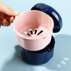 Retainer Mouthguard Container Denture Box False Teeth Bath Case Dental Storage Case Cleaning Box