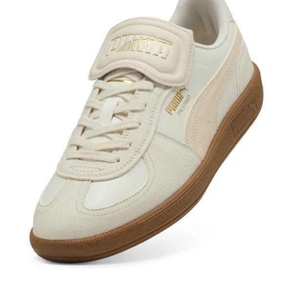 Puma Palermo Premium Warm White Alpine Snow Unisex Sneakers Cream 401744-01