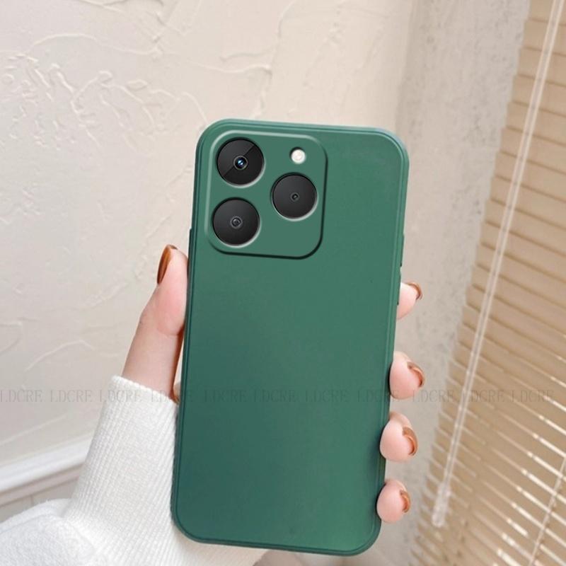 Pentru OPPO Realme 15T Husă Realme 15T Capas Bumper Telefon Rezistent la Șocuri Husă Protector Silicon Lichid TPU OPPO Realme 15T Husă