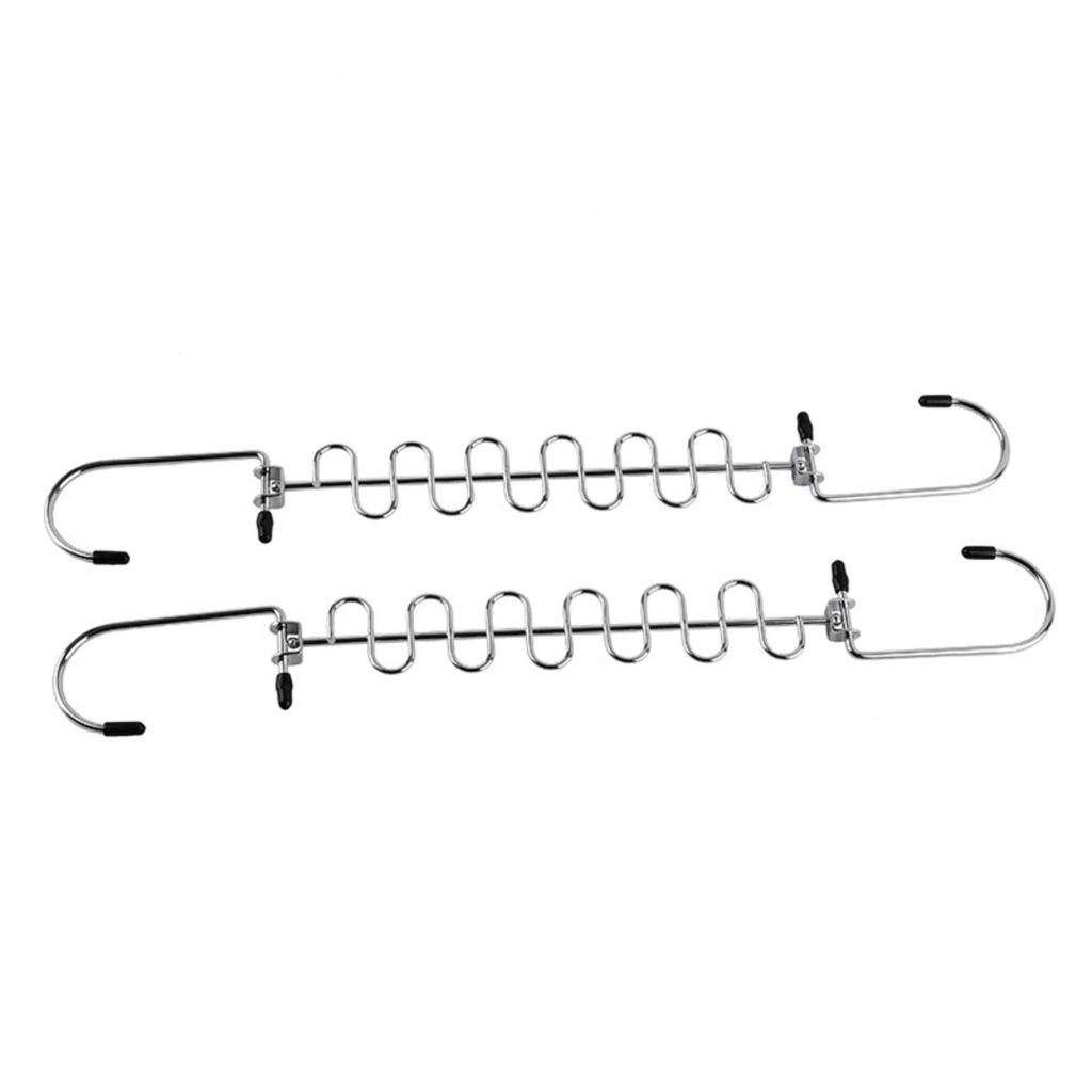 Multi-layer Space-saving Storage Rack Household Multi-functional Clothes Hanger Metal Stainless Steel Clothes Hanging Special Hook
