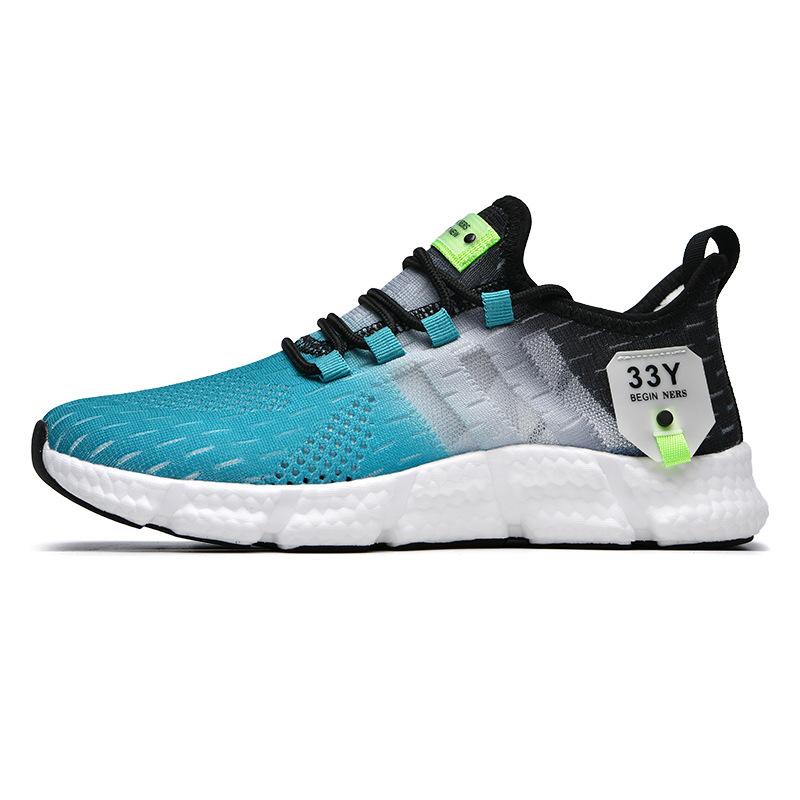 Sneakers, summer shoes, running shoes, fly weave, breathable running shoes, lightweight mesh casual shoes