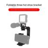 Handheld Stabilizer Rotating Pan Tilt Bracket Mobile Phone Microphone Bracket Fill Light Live Broadcast Mobile Phone Frame