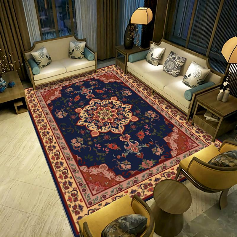 European Style Carpet Living Room Simple Coffee Table Sofa Bedroom Bedside Carpet Household Large Area Carpet