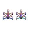 GUB 1 Pair Mountain Bike Colorful Pedals Road Bicycle AntiSlip Alloy Pedals Replacement