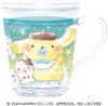 Crux Sanrio Pompompurin Characters Glitter Cup 124464