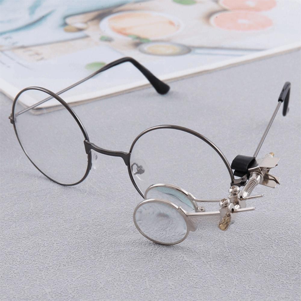 5/10/15X Jeweller's Eye Loupe Clip-On Pocket Magnifier Product Inspection