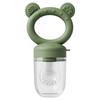 Baby Silicone Fruit Feeder Pacifier Safe Fresh Food Feeder for Infants Teething Relief Easy To Hold Self Feeding Baby Food Dispenser