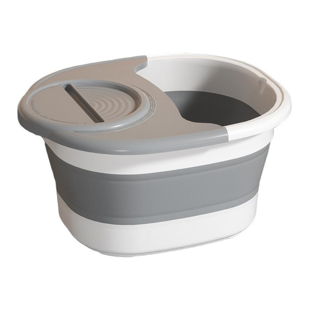 Foldable Foot Tub Retractable Foot Bath Silicone Foot Bath