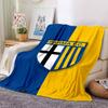 Parma F.C Druck Flanelldecke Hohe Qualität Warm Gemütlich Decke für Alle Jahreszeiten Perfekt für Geschenke Heimdekoration