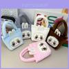Cute Cartoon Plush Handbag For Kids Large Capacity Lightweight Stylish Nylon Bag