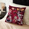 H-Hazbin Cartoon Hotel Pillow Cover For Bedroom Room And Living Room Sofa Decorative Cushion Cover
