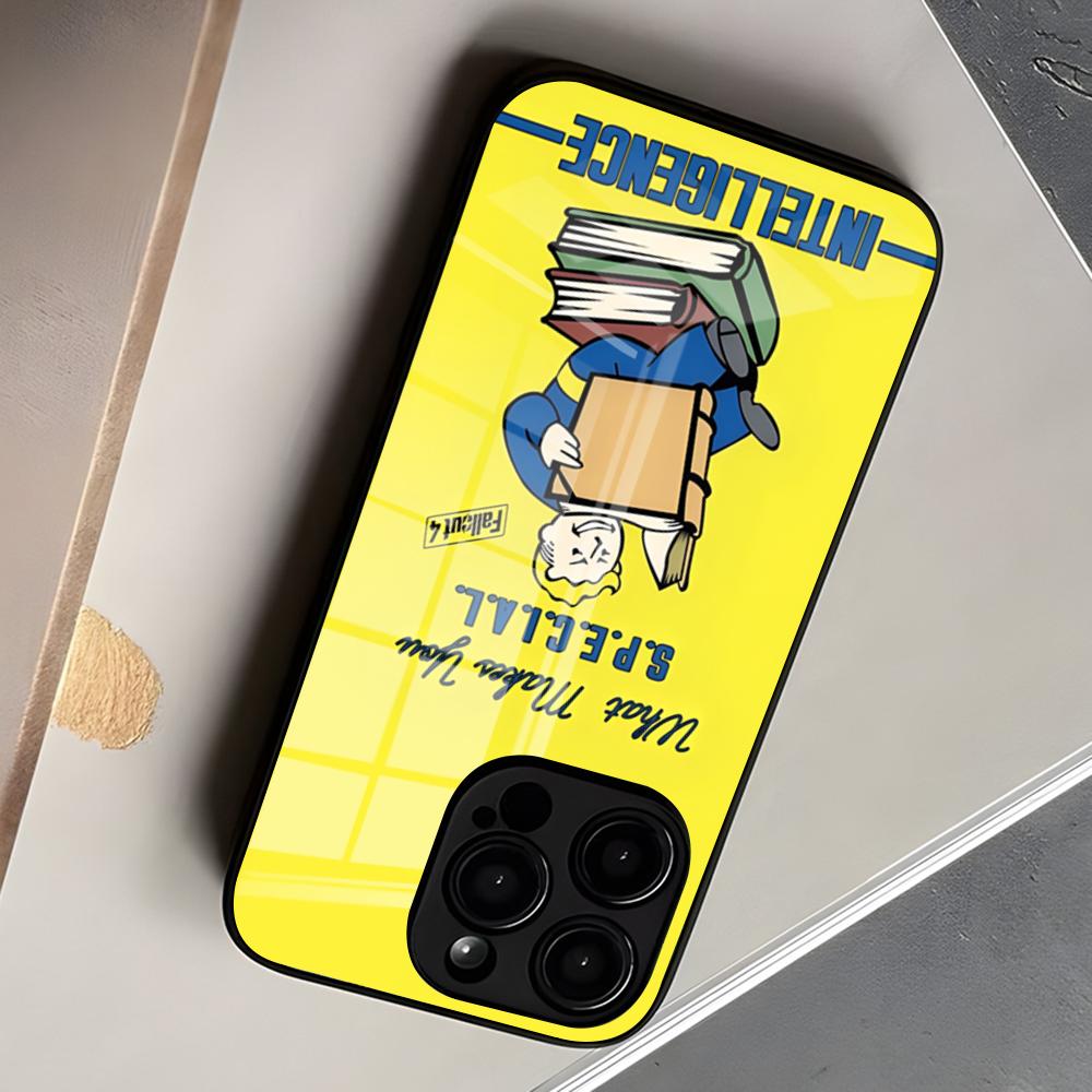 

Чехол для телефона F-FalloutS-S Series Для IPhone 17 Air Pro Max 16 15 14 Pro Max 13 12 Plus Стеклянная крышка iPhone 12