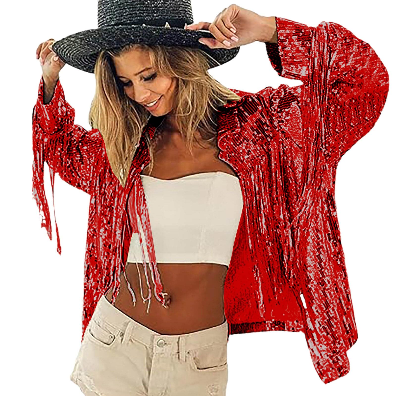 

Button Down For Women Long Sleeve Tops V Neck Collar Blouses Business Casual One Size красный