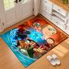 Avatar The Last Airbender Carpet Door Mat for Living Room or Bedroom Protective Mat Under Chair Office Decoration Christmas Gift Birthday Present