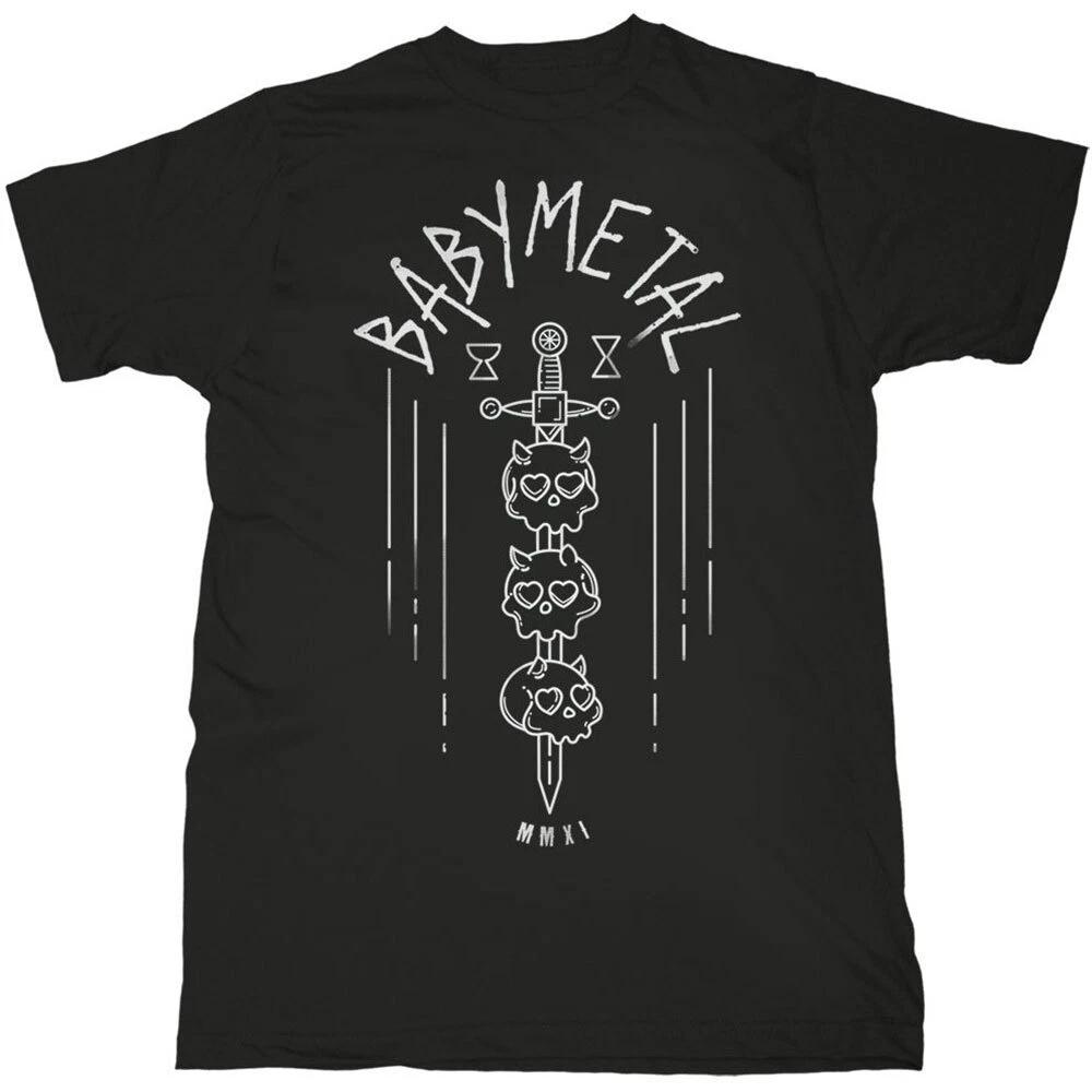 Babymetal Unisex Tshirt Skull Sword S