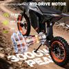 Y88 E-Moto 3000W48V30AH Freno Idraulico Pneumatici 12+14 Pollici Moto Elettrica Off-Road