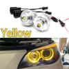 100W Angel Eye Tagfahrlicht (Tagfahrlicht) für BMW 5er Reihe E60 E61 LCI Halogen-Scheinwerfer 2007-2010 - Weiß oder Gelb