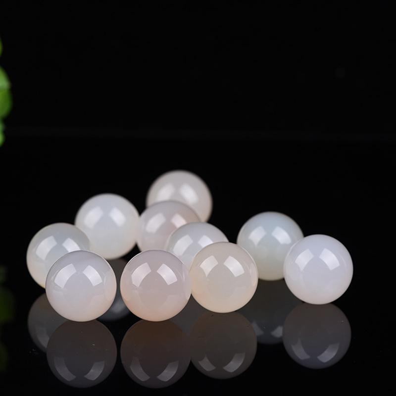 20Mm Mini Koraliki z Naturalnego Kamienia Okrągłe Kulki Reiki Healing Kwarc Agat Minerał Ozdoba