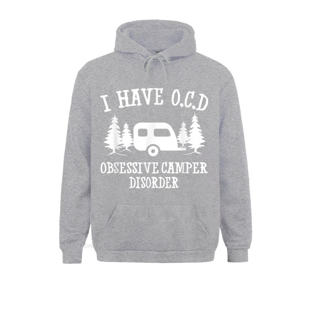 Satın alın Family I Have Obsessive Camper Disorder Funny Camping Sweatshirts For Male Wholesale