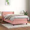 Maison Exclusive - Sommier à lattes de lit et matelas Rose 80x200 cm Velours