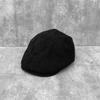Autumn Retro Versatile National Style Dark Embroidery Flower Forward Hat Female Literary Painter Hat Showing Face Small Peaked Cap