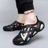 Fashion Men Trend New Summer Slippers Soft Bottom Cloud Slides Light Beach Shoes Male Suitable Indoor and Outdoor