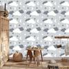 Stars, Clouds and Moons Wallpaper for Living Room and Bedroom 50x1000
