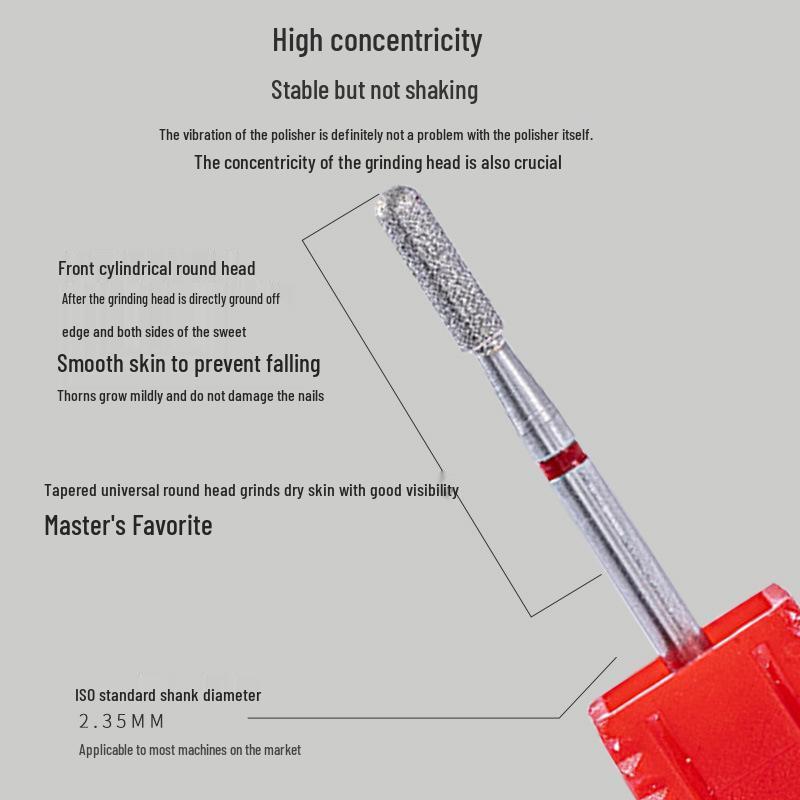 Nail Salon Diamond Sanding Head - Pre-treatment Russian & Japanese Style