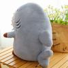 New Shark Transformed Capybar Plush Toy Children's Sleeping Pillow Claw Machine Redeems Gifts for Ring