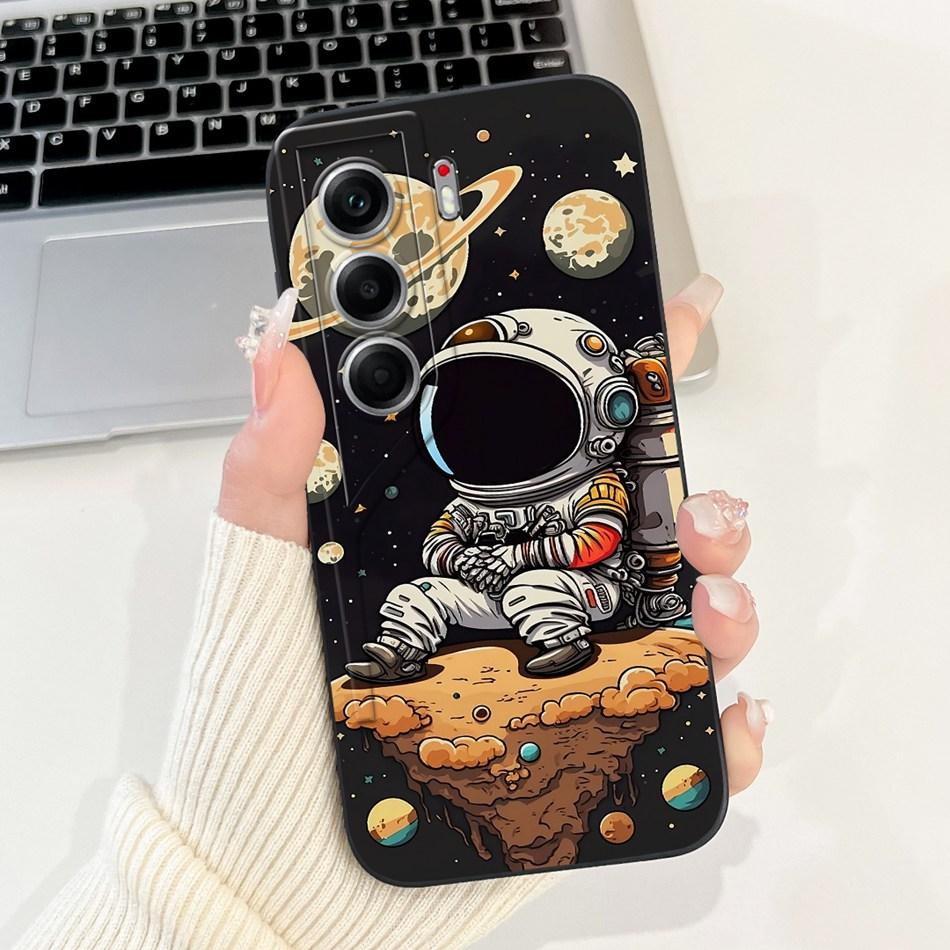 For Tecno Camon 40 Pro 4G Camon40 CM5 CM6 Cute Rabbit Cat Cartoon Phone Case For Camon 40 40Pro 4G Soft Silicone Cases Bumpers