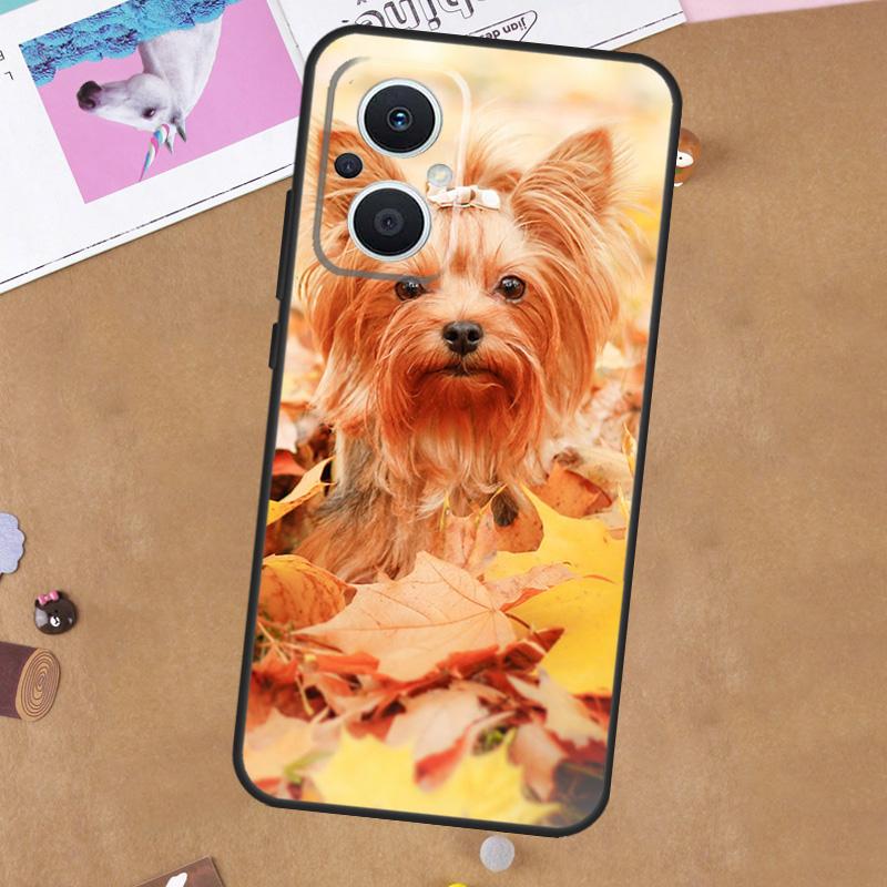 Mini Yorkshire Terrier For OPPO Reno 13F 11F 12F 14F 10 11 12 13 14 Pro 8T 7 8 Lite OPPO Find X9 X8 X6 X5 Pro Case